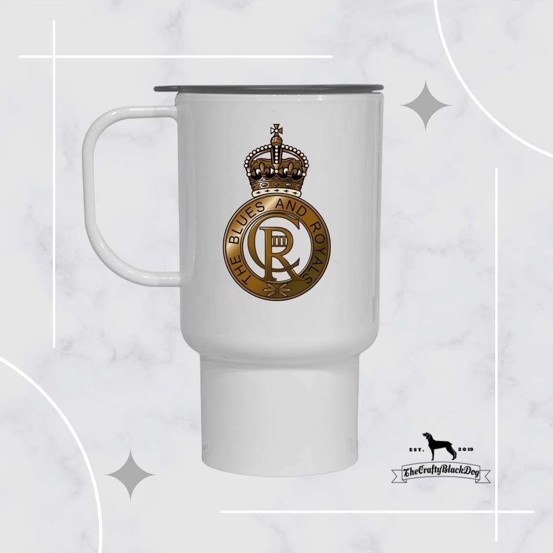 Blues and Royals - TRAVEL MUG (New King's Crown)