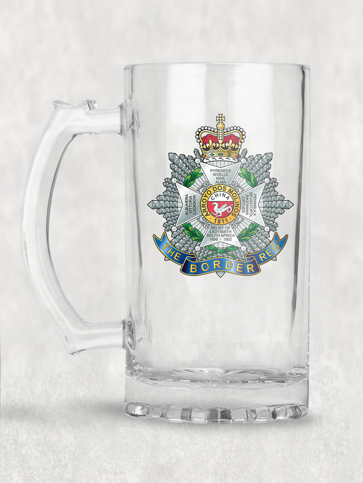 The Border Regiment - Tankard/Beer Mug/Stein