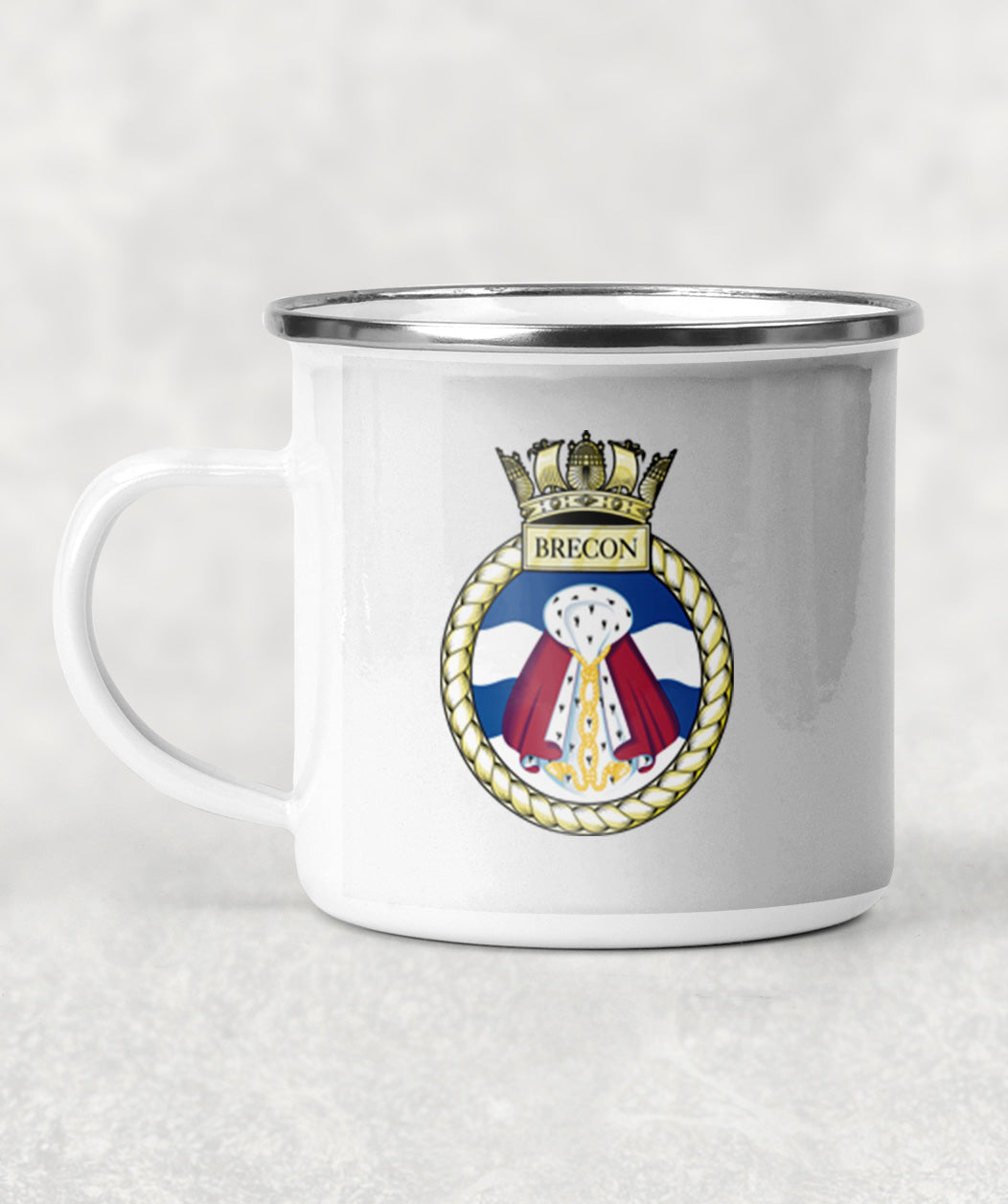 HMS Brecon - Enamel Mug