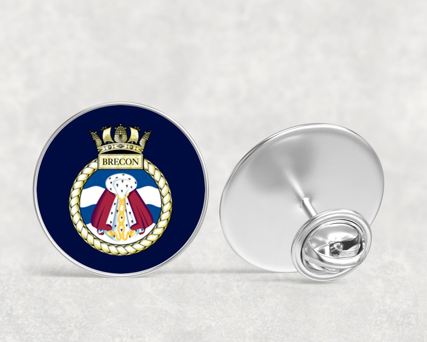 HMS Brecon - Lapel Pin