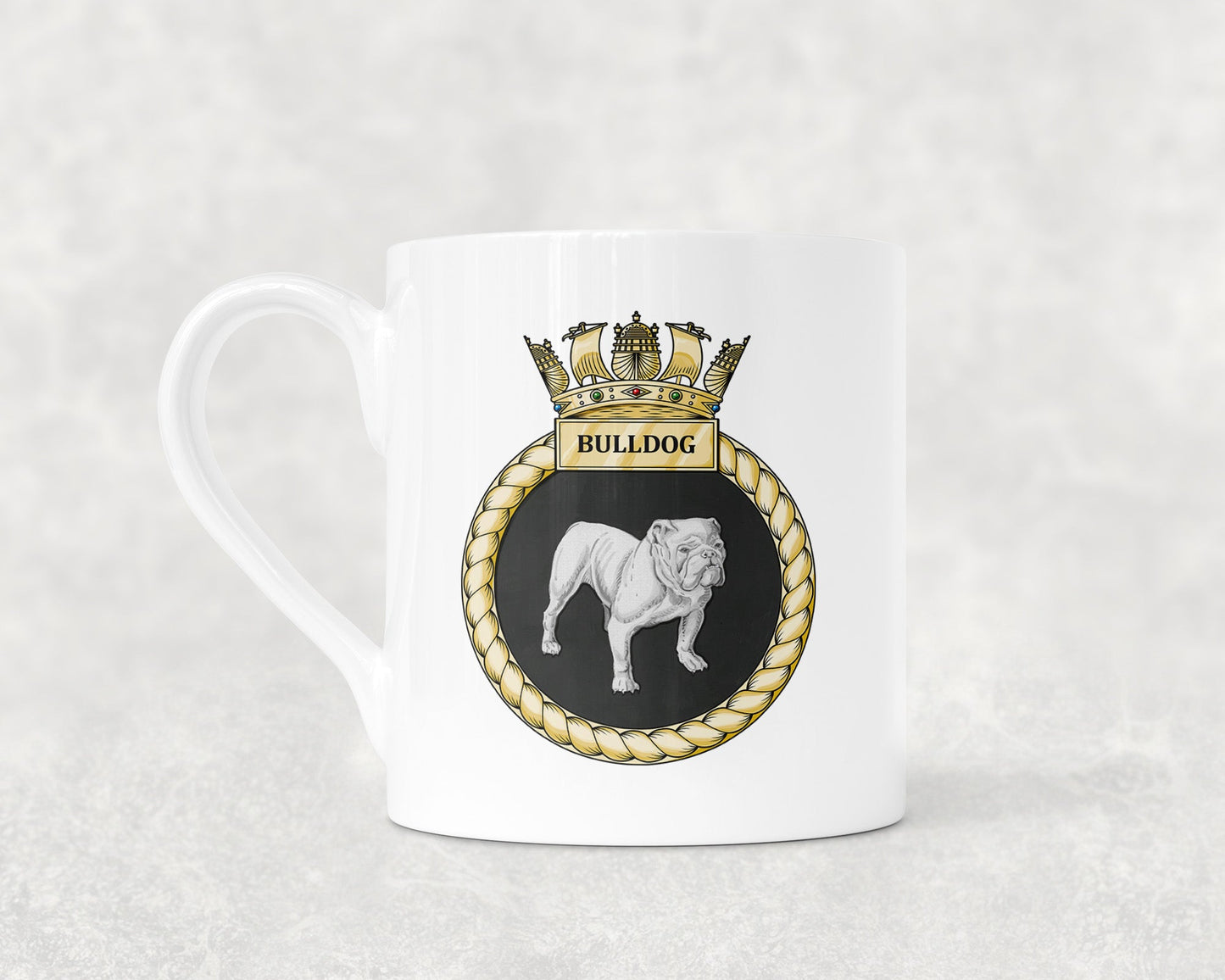 HMS Bulldog - Bone China Mug