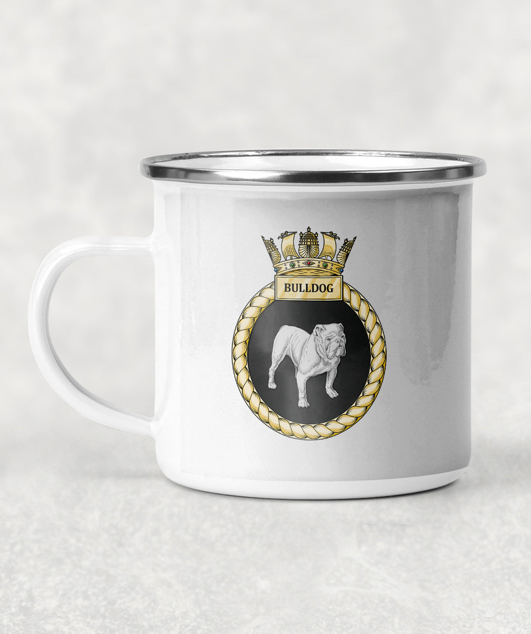 HMS Bulldog - Enamel Mug