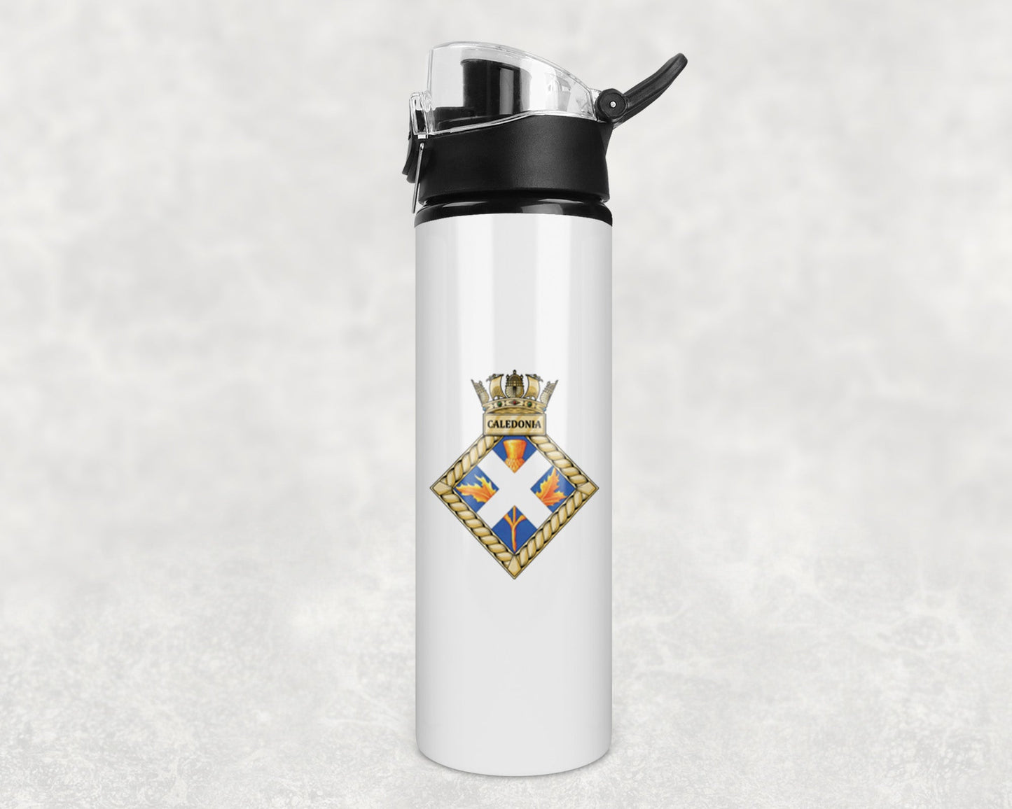 HMS Caledonia - Flip Top Water Bottle
