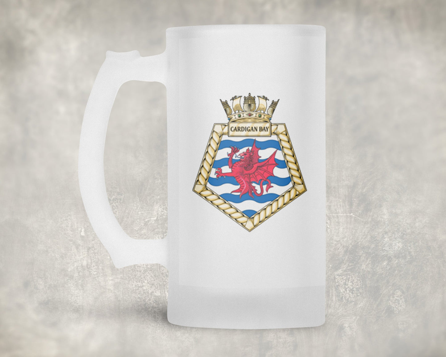 RFA Cardigan Bay - Frosted Stein/Tankard/Beer Mug - Frosted Stein/Tankard/Beer Mug