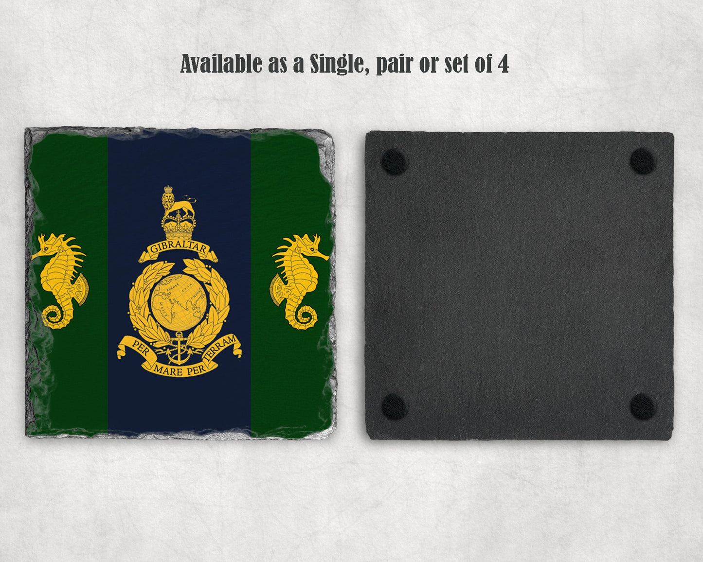Commando Logistics Regiment - Slate Coaster