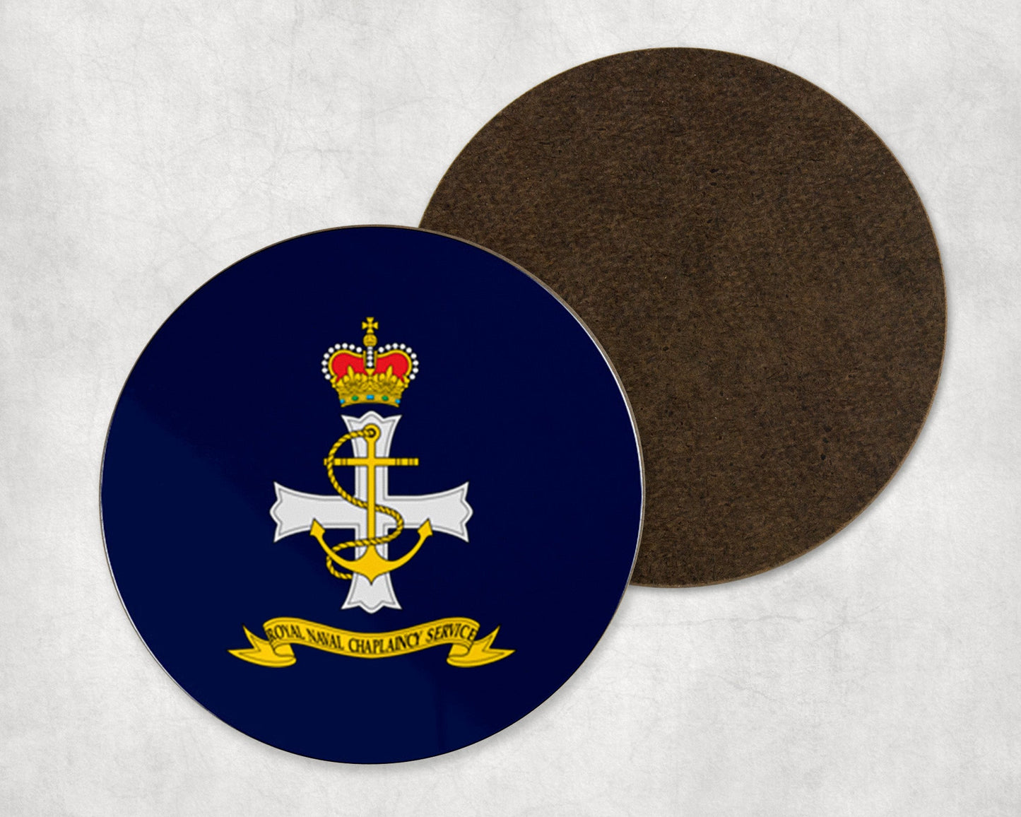 Royal Naval Chaplaincy Service - Round Coaster Set