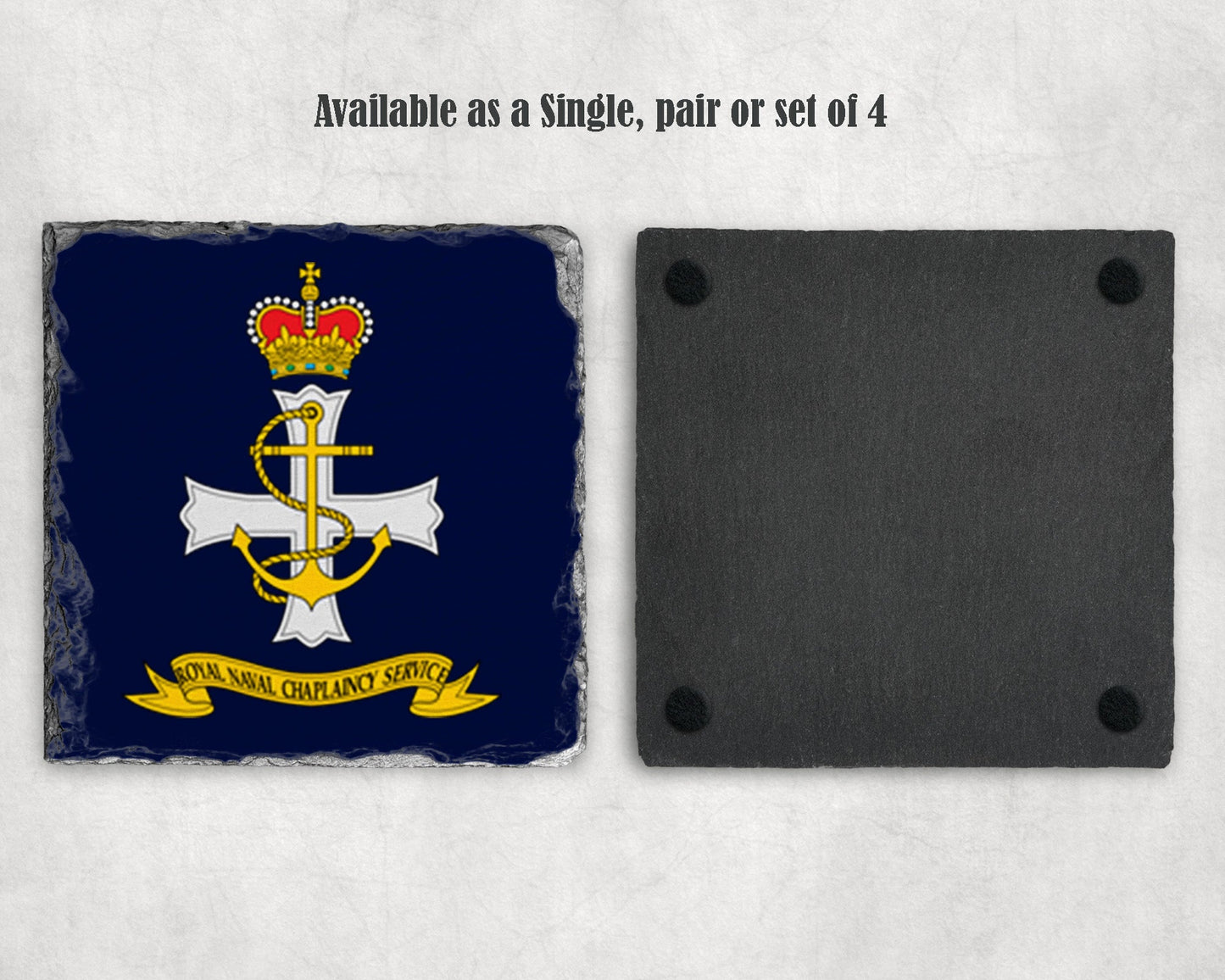 Royal Naval Chaplaincy Service - Slate Coaster