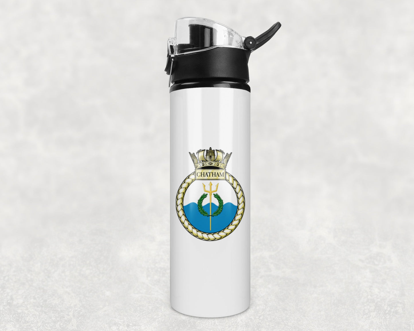 HMS Chatham - Flip Top Water Bottle