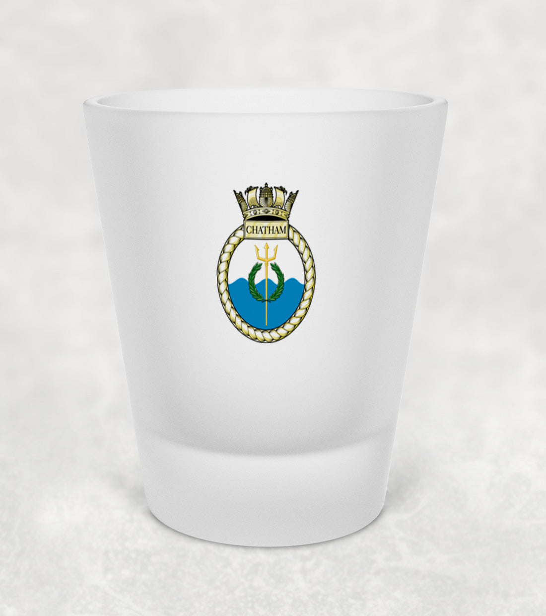 HMS Chatham - Shot Glass