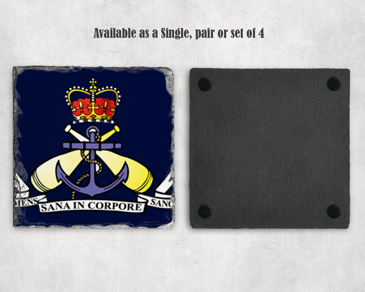 Royal Navy PTI (Club Swinger) - Slate Coaster