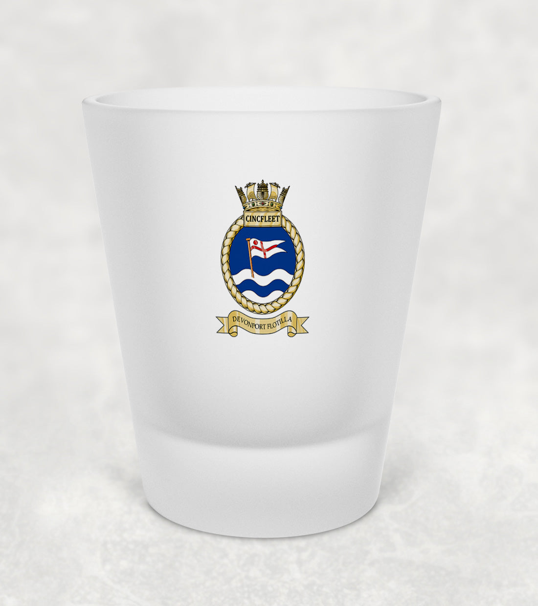 Commander Devonport Flotilla - Comdevflot - Shot Glass
