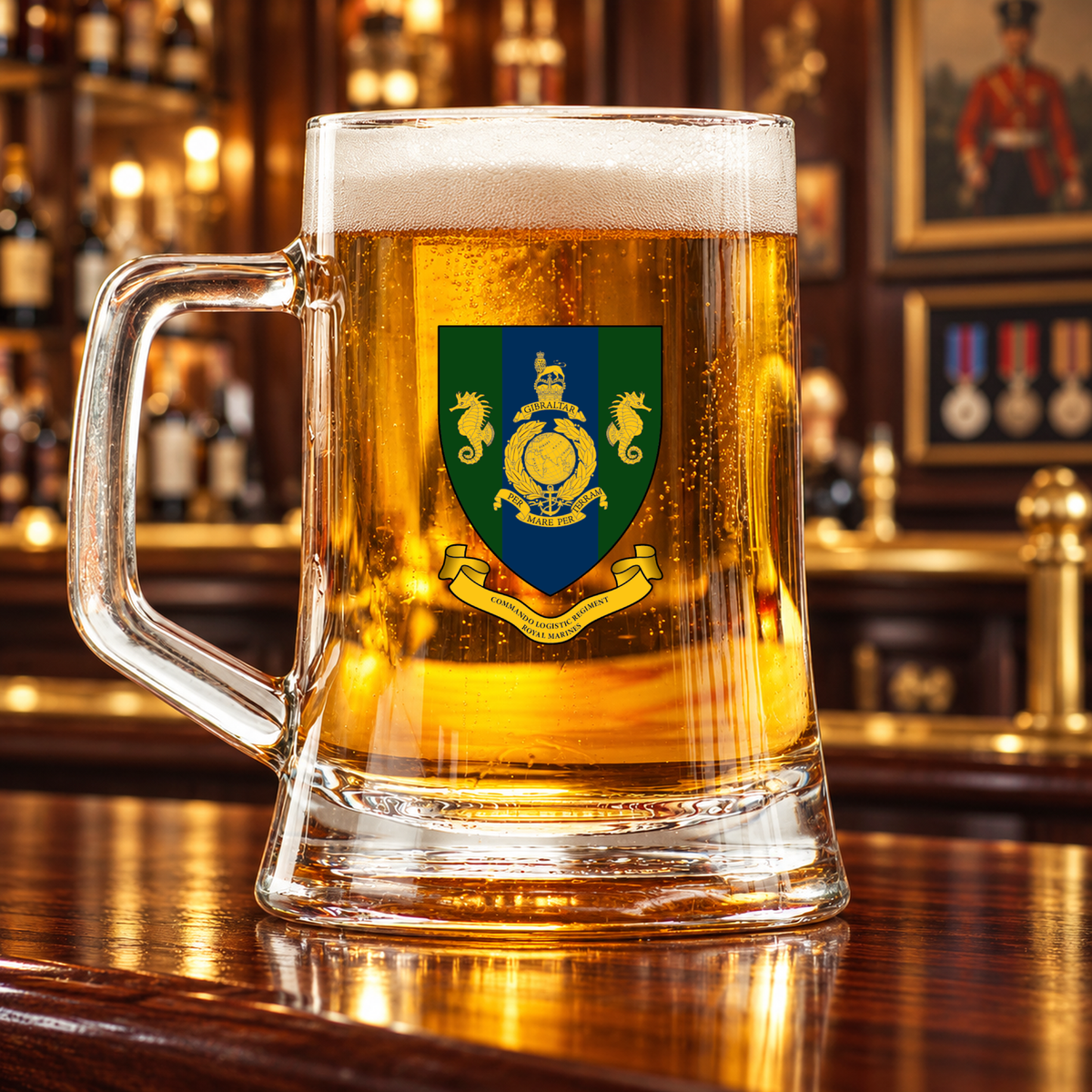 Commando Logistic Regiment RM (CLR) - Tankard | The Crafty Black Dog