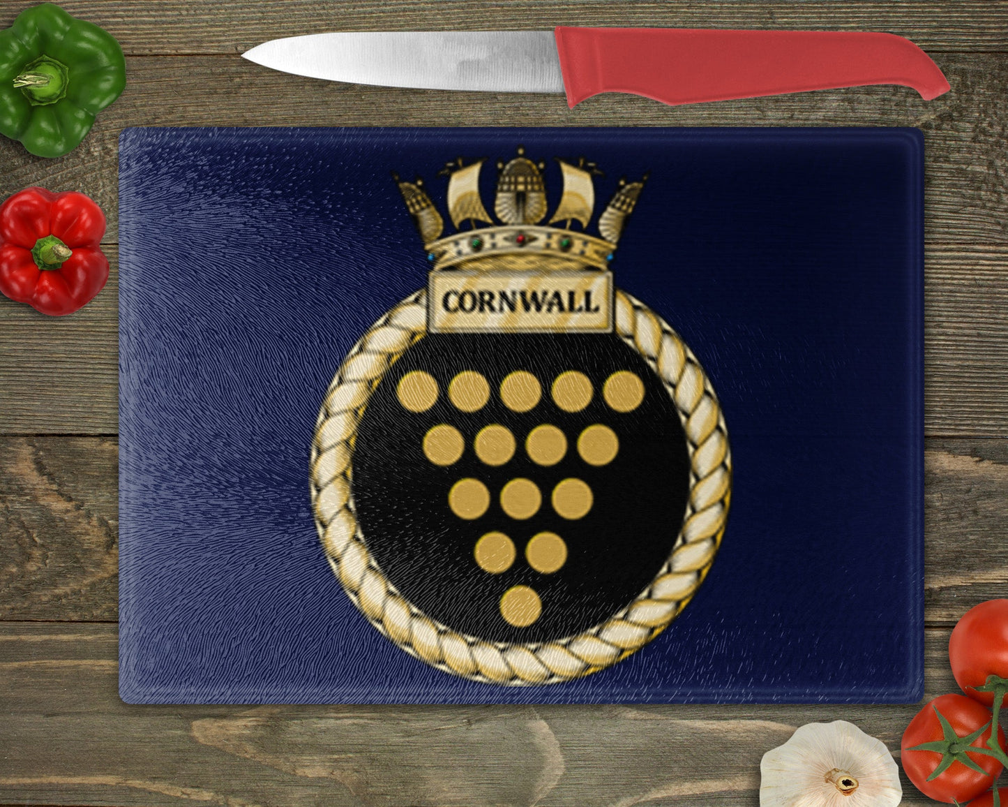 HMS Cornwall - Cutting Board