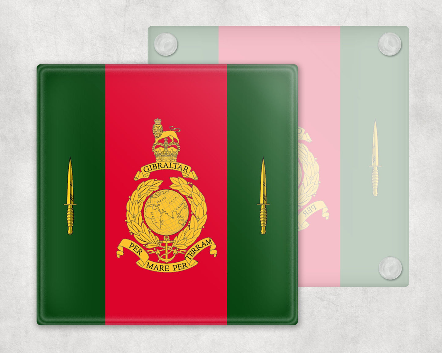 Commando Training Centre - Glass Coaster