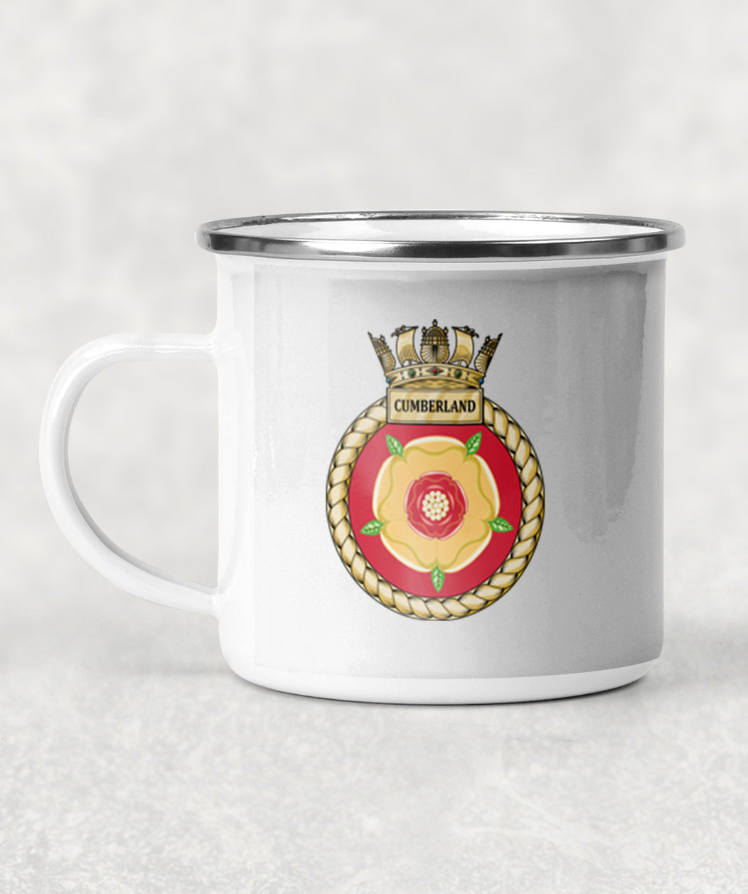HMS Cumberland - Enamel Mug