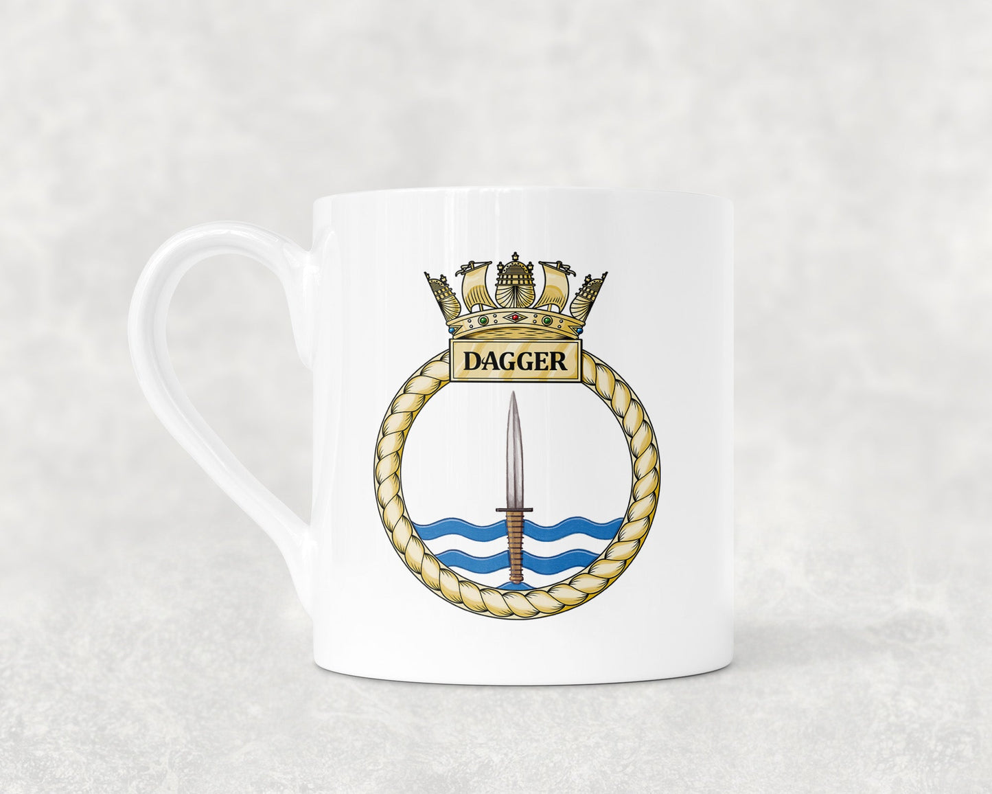 HMS Dagger - Bone China Mug