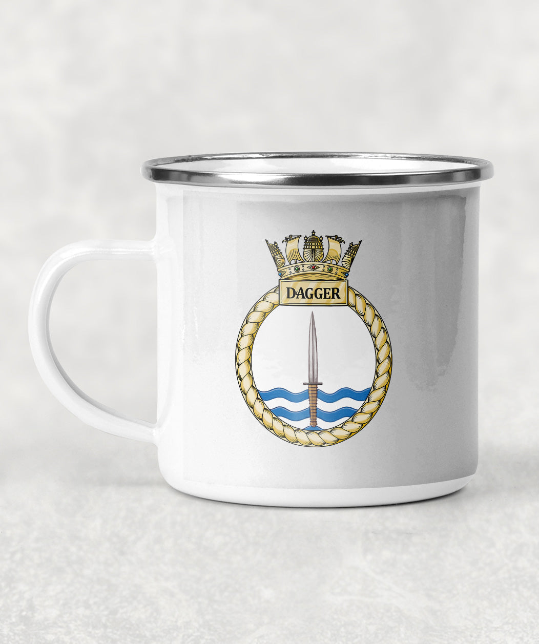 HMS Dagger - Enamel Mug