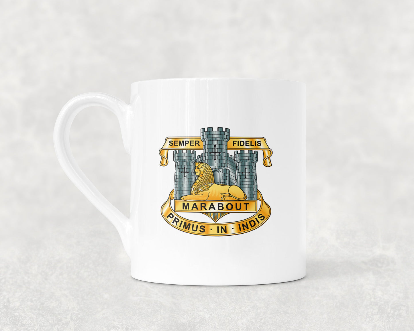 Devonshire & Dorset Regiment - Bone China Mug