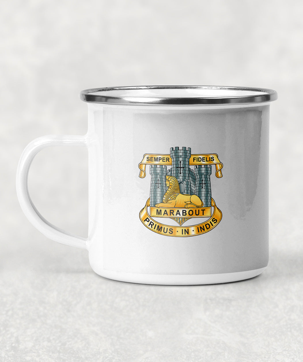 Devonshire & Dorset Regiment - Enamel Mug