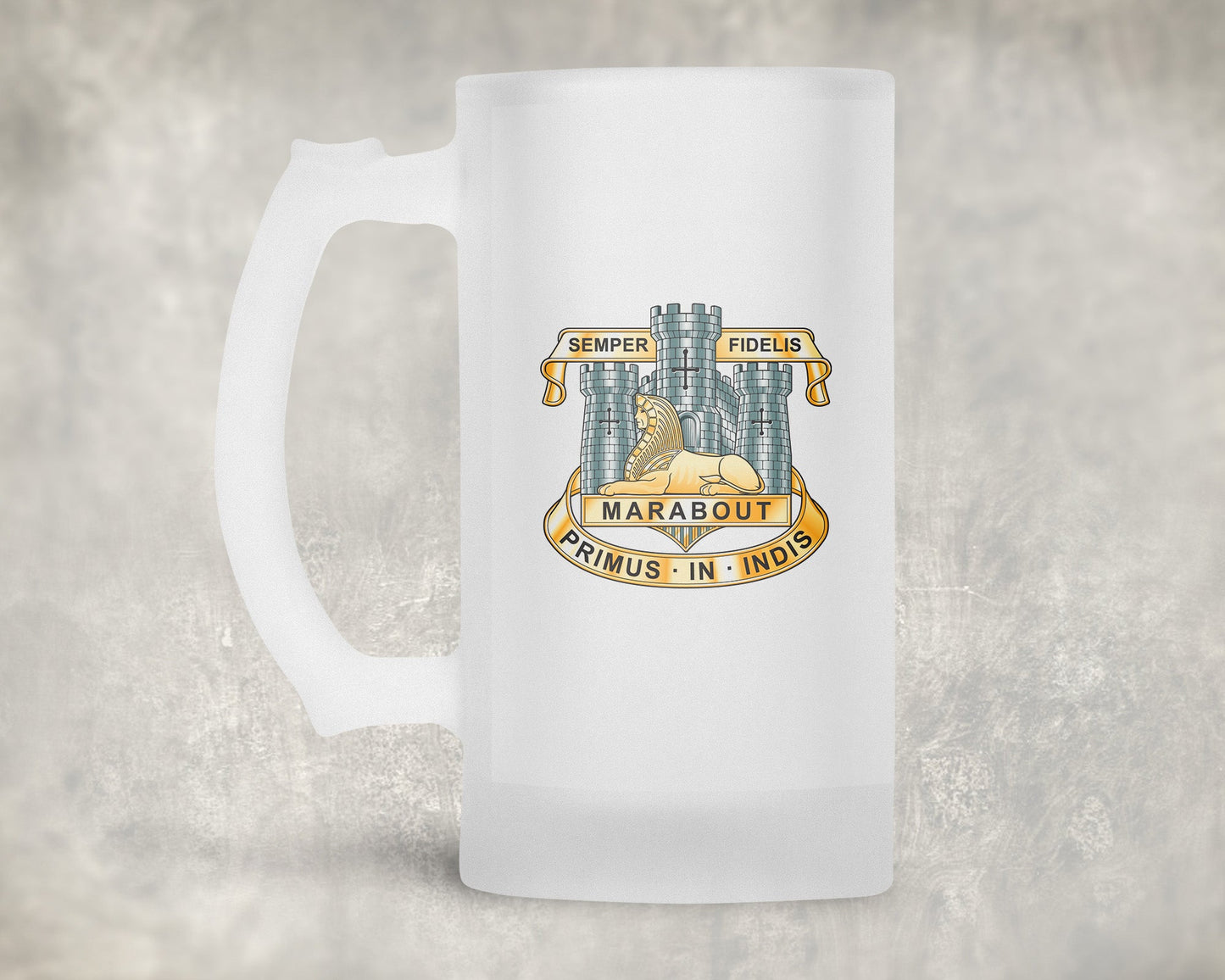 Devonshire & Dorset Regiment - Frosted Stein