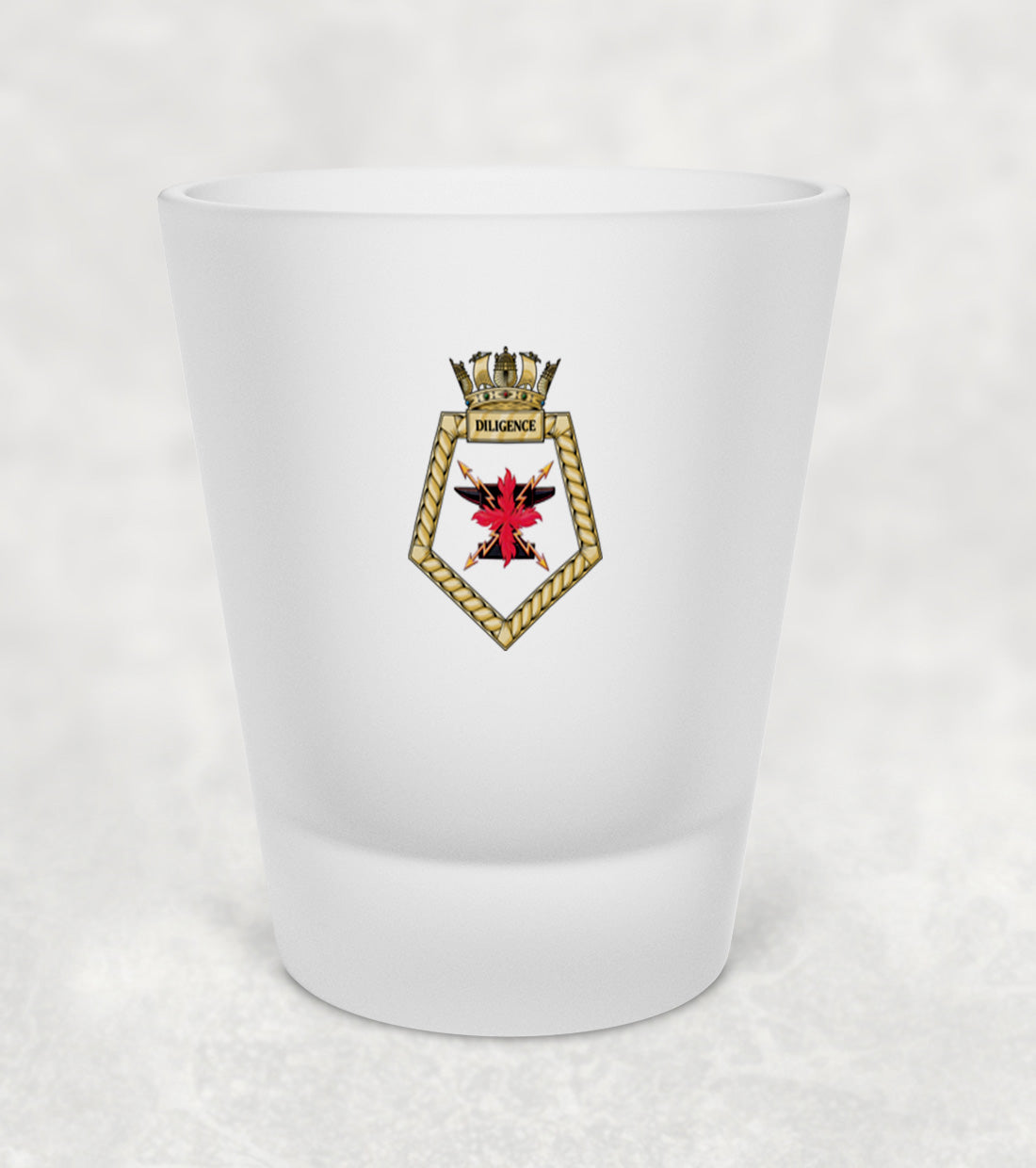 Diligence - Shot Glass