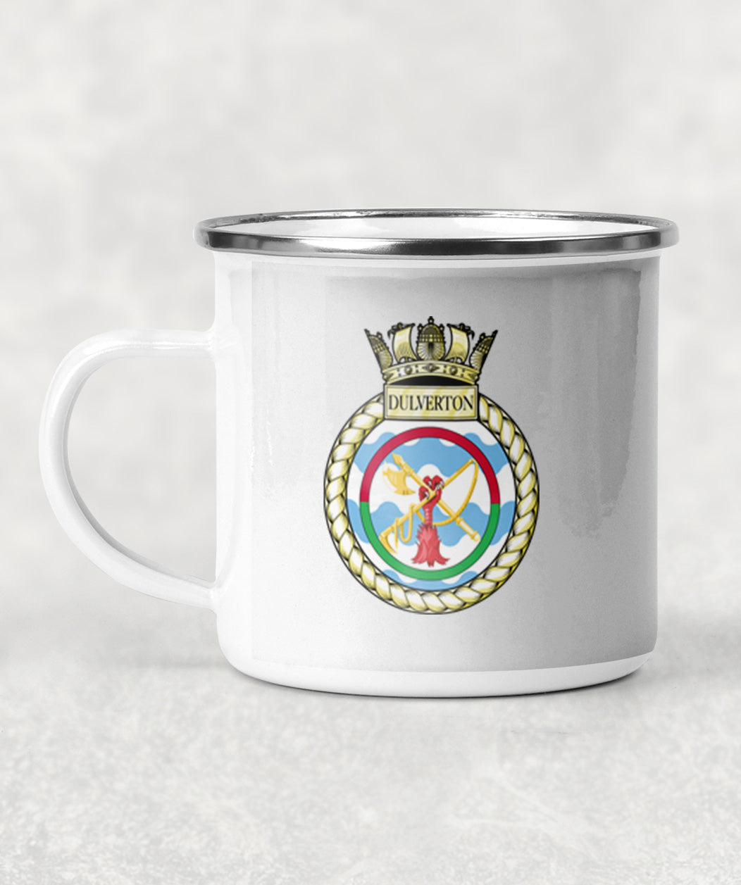 HMS Dulverton - Enamel Mug