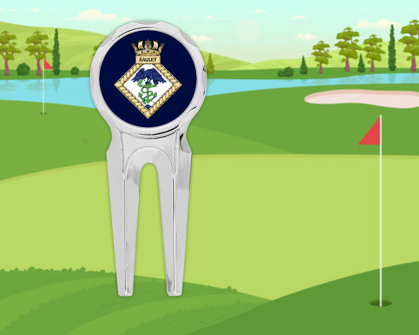 HMS Eaglet - Golf Divot Repair Tool