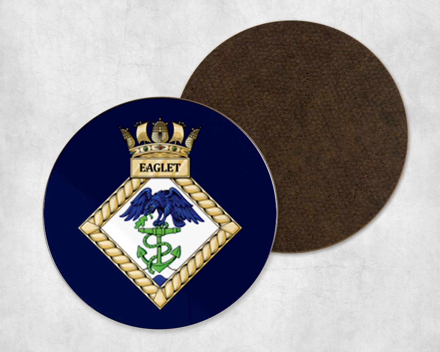 HMS Eaglet - Round Coaster Set