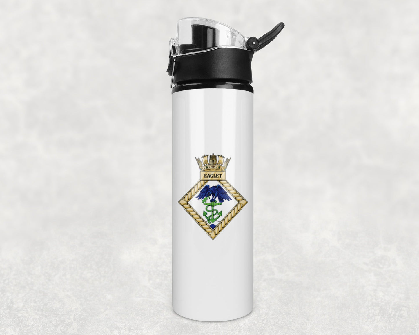 HMS Eaglet - Flip Top Water Bottle