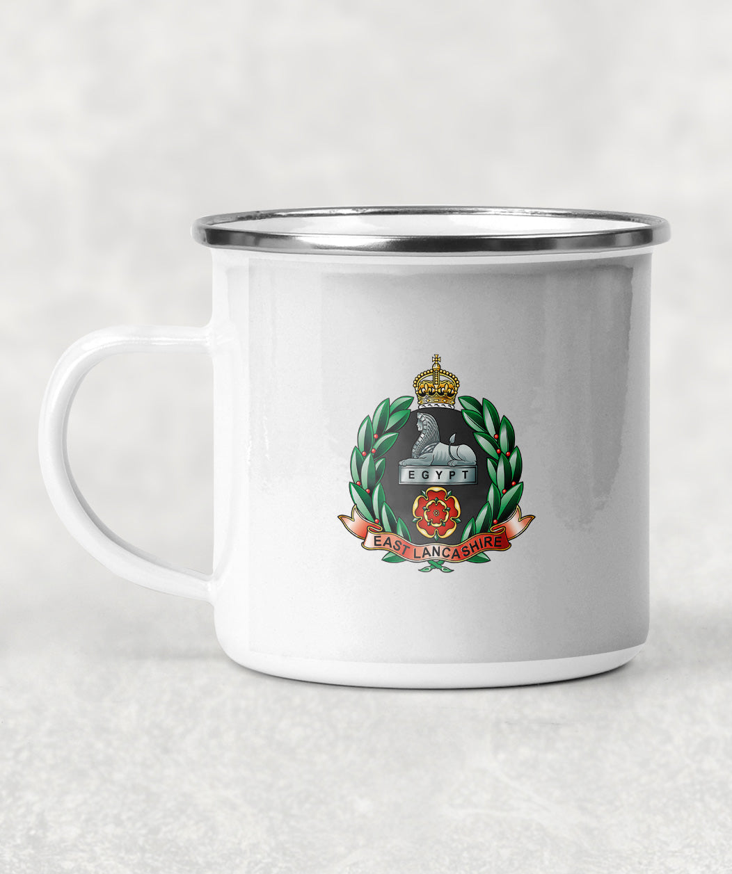 East Lancashire Regiment - Enamel Mug
