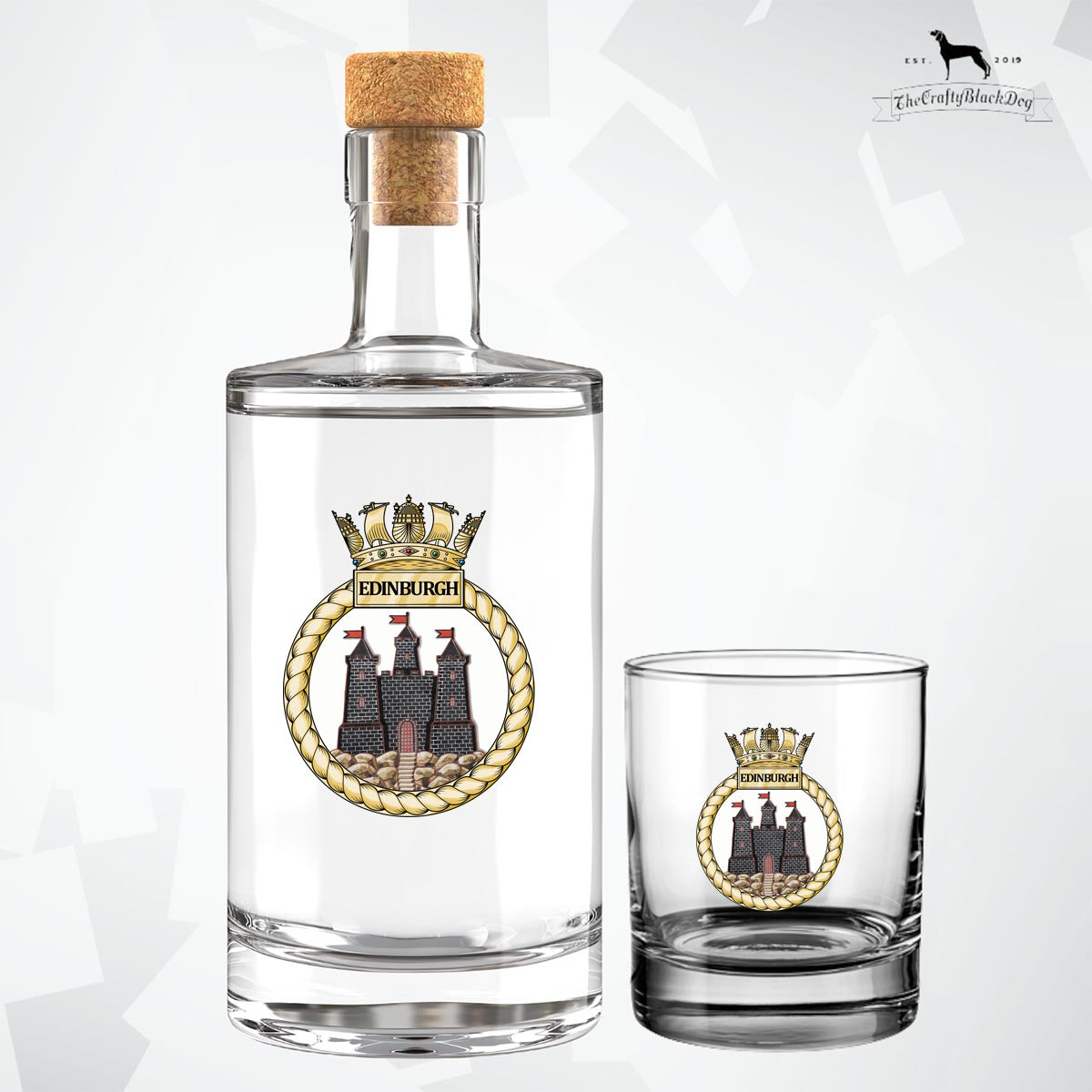 HMS Edinburgh - Fill Your Own Spirit Bottle
