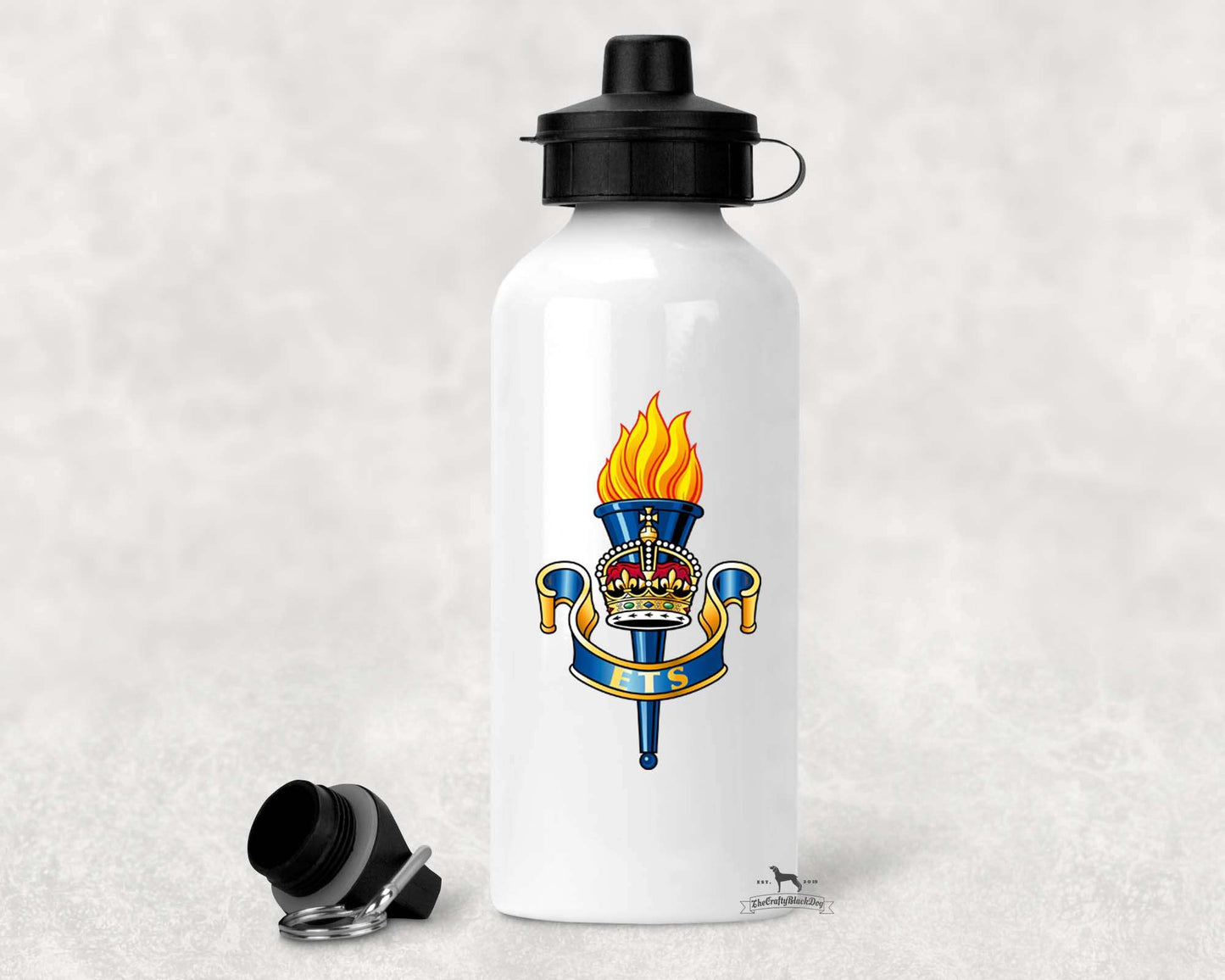 Educational and Training Services Branch - ALUMINIUM WATER BOTTLE (New King's Crown)