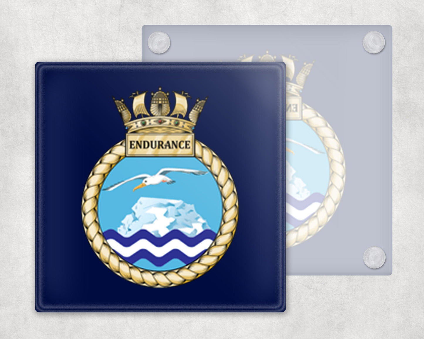 HMS Endurance - Glass Coaster