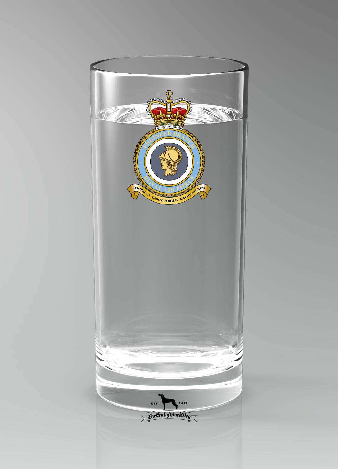 Engineer Branch - Straight Gin/Mixer/Water Glass
