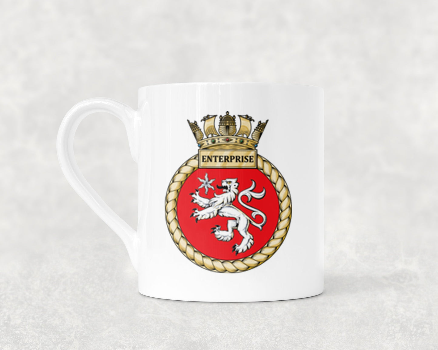 HMS Enterprise - Bone China Mug