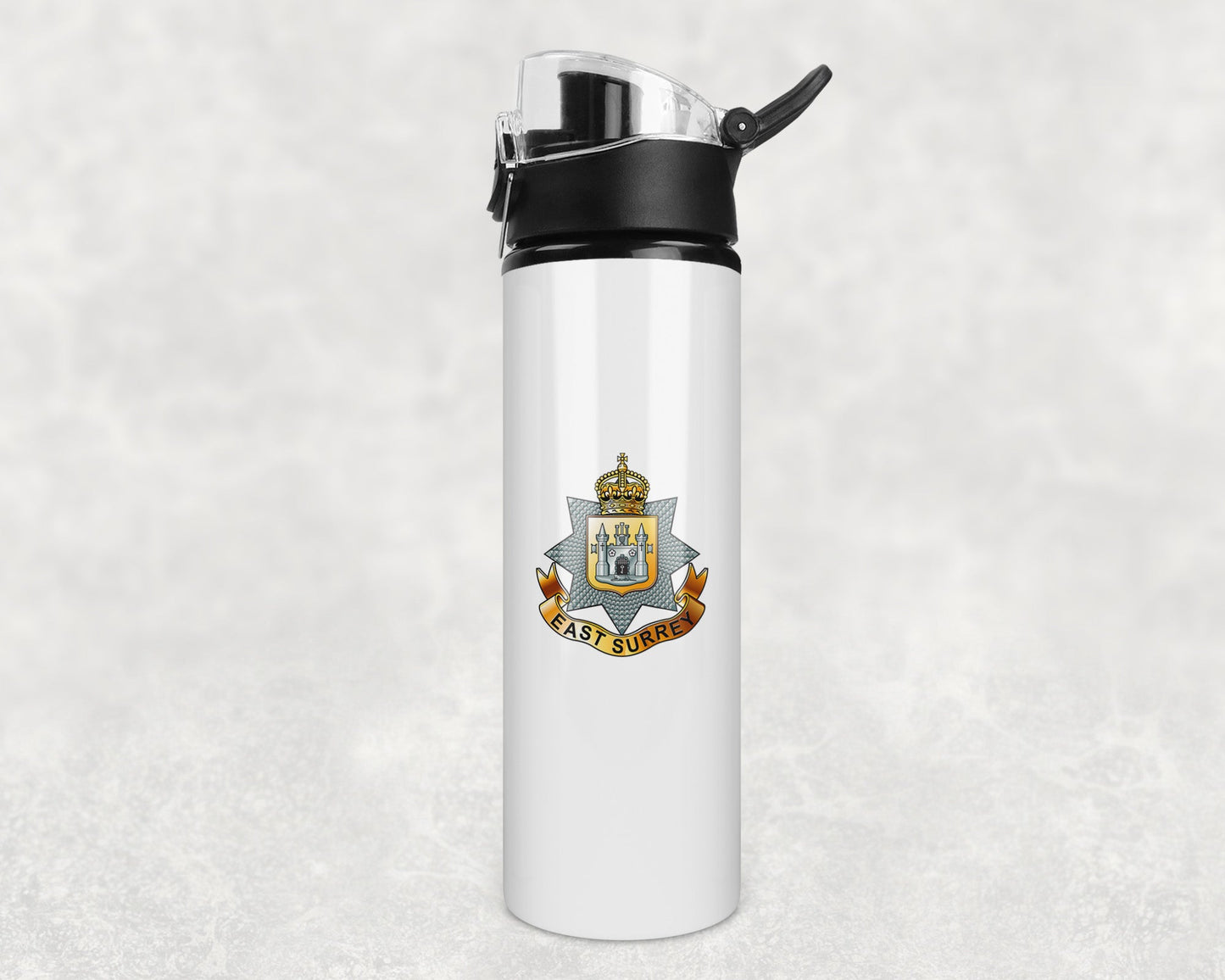 East Surrey Regiment - Flip Top Water Bottle