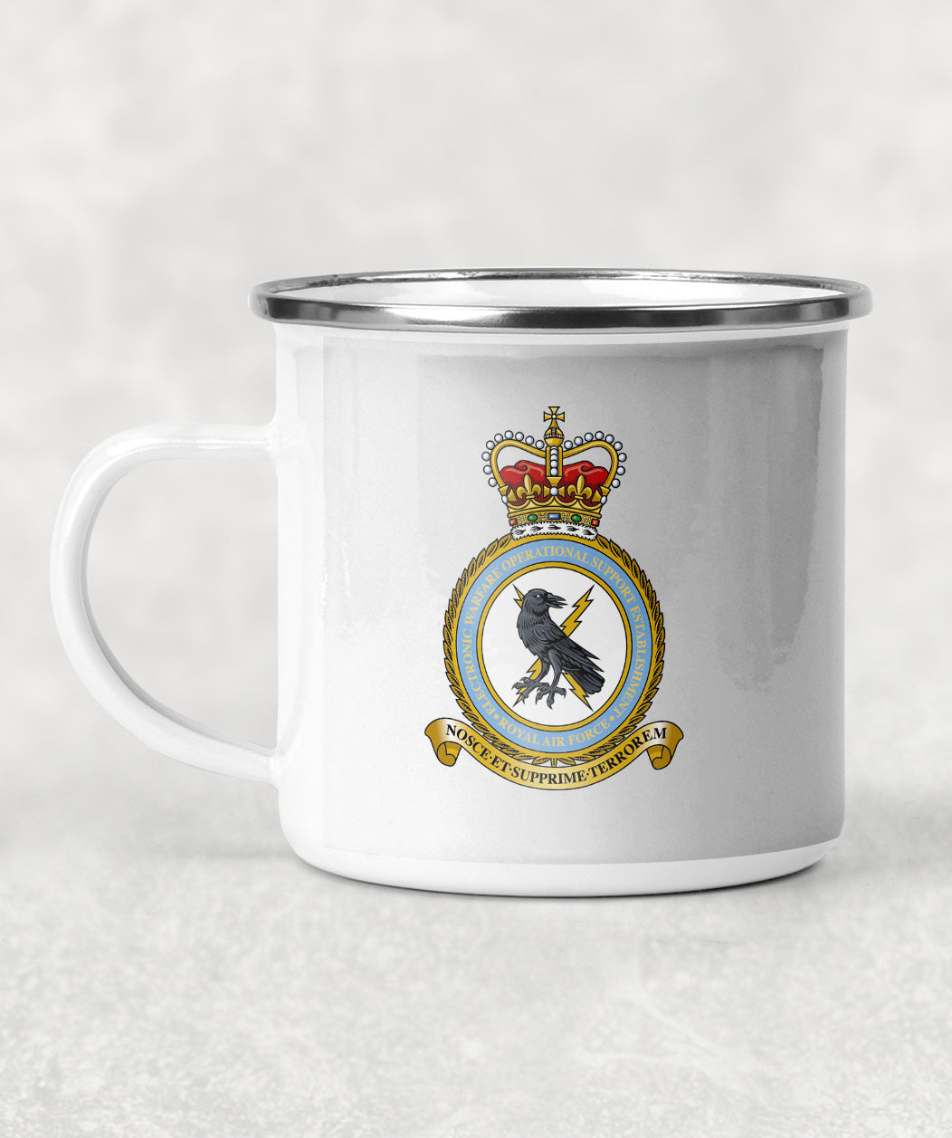 Electronic Warfare Operational Support Establishment - Enamel Mug