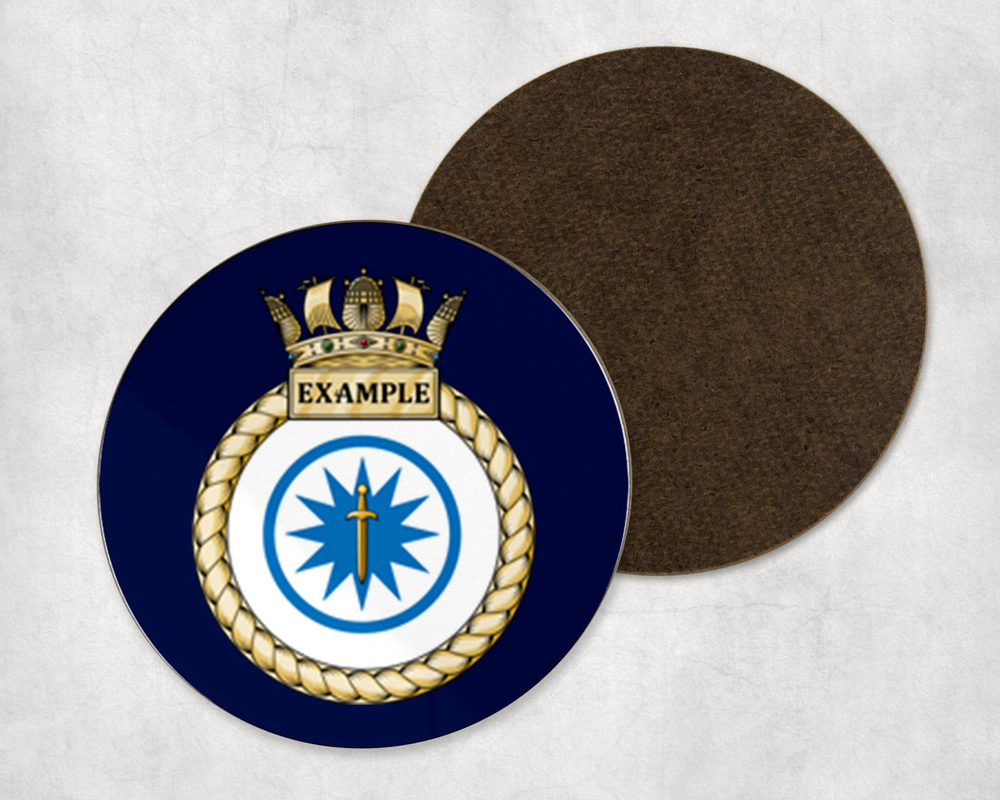 HMS Example - Round Coaster Set