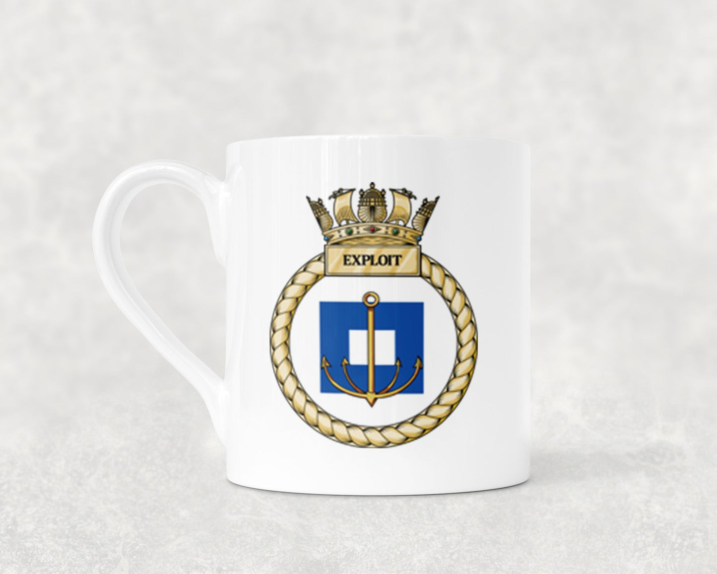 HMS Exploit - Bone China Mug