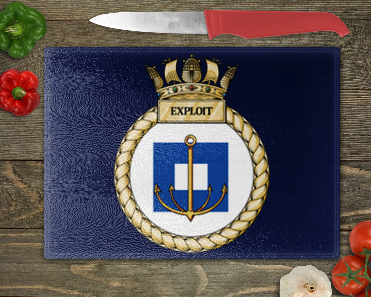 HMS Exploit - Cutting Board
