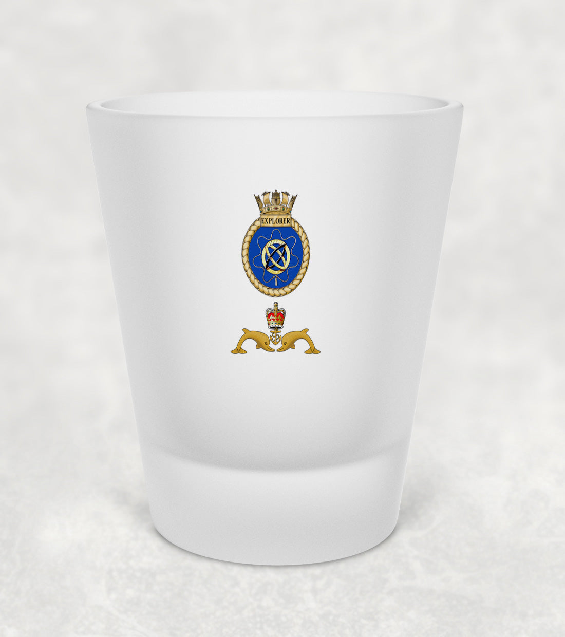 HMS Explorer - Shot Glass
