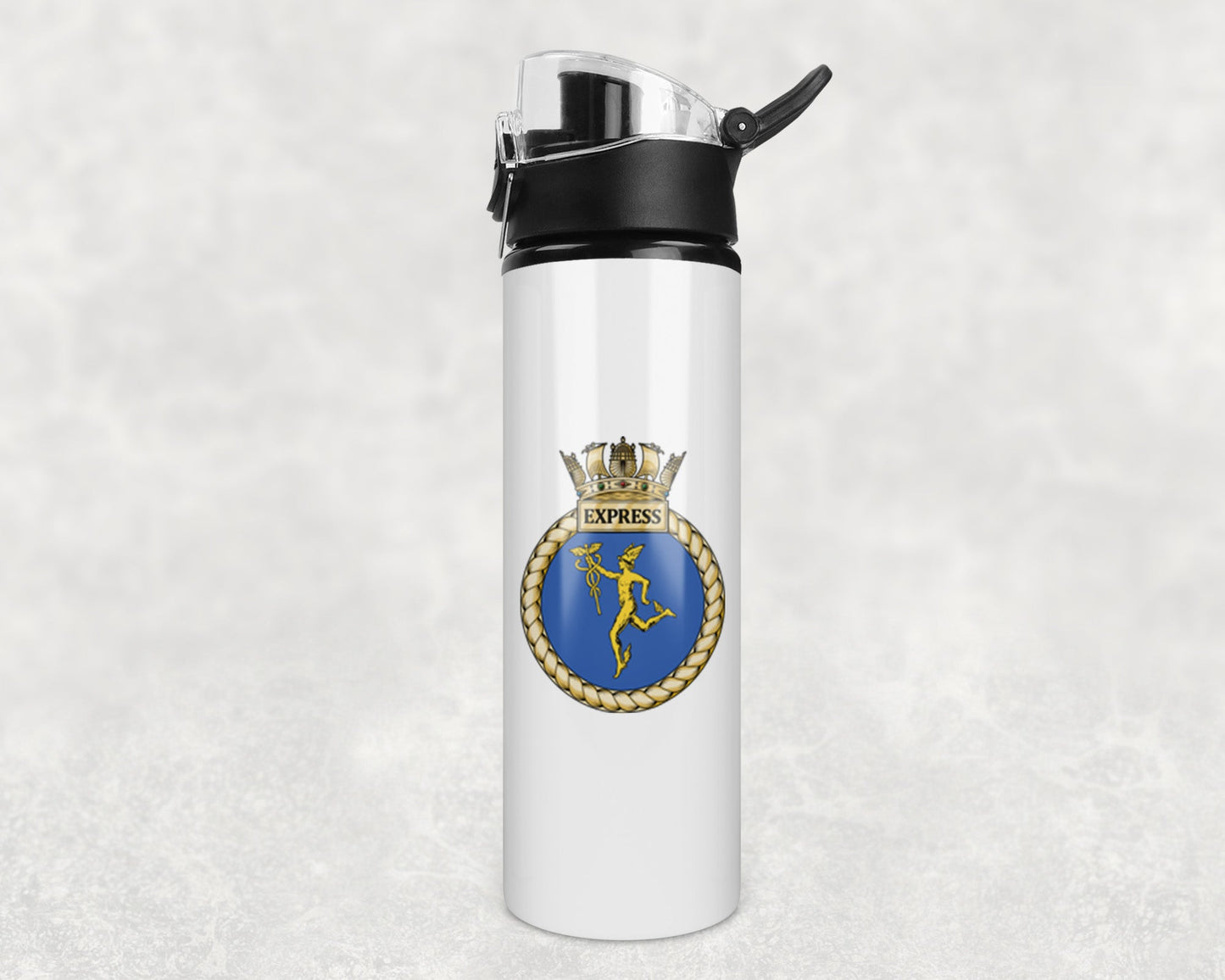 HMS Express - Flip Top Water Bottle