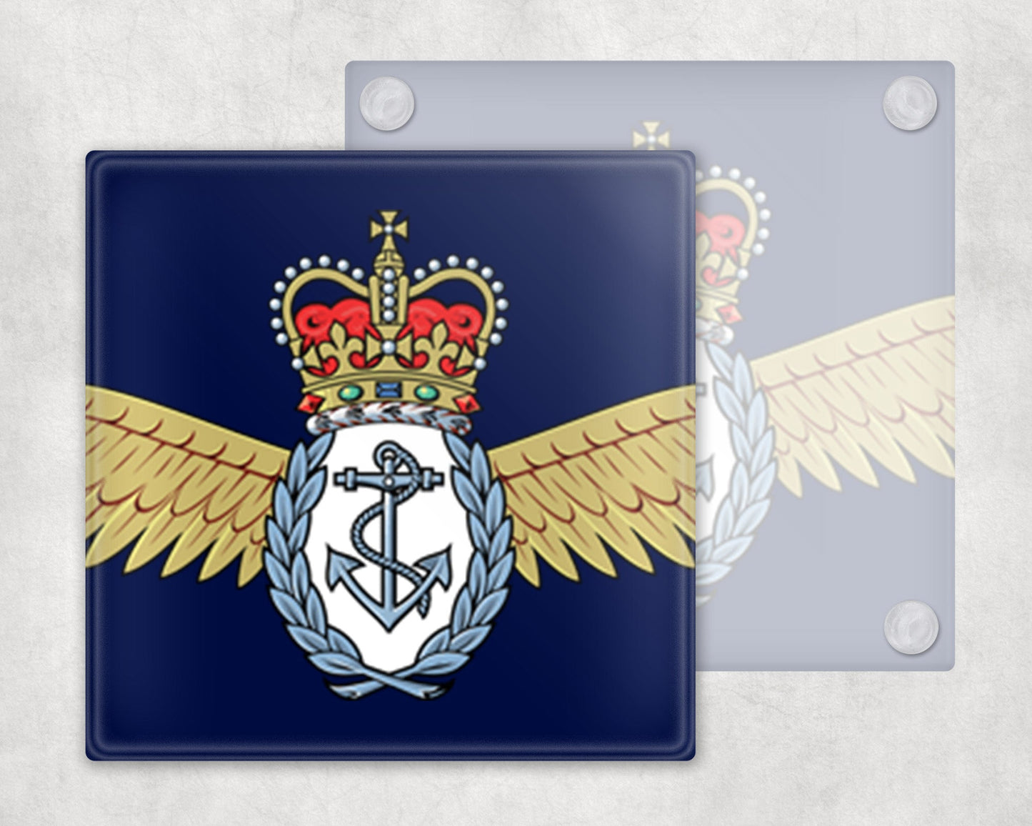 Fleet Air Arm Wings - Glass Coaster