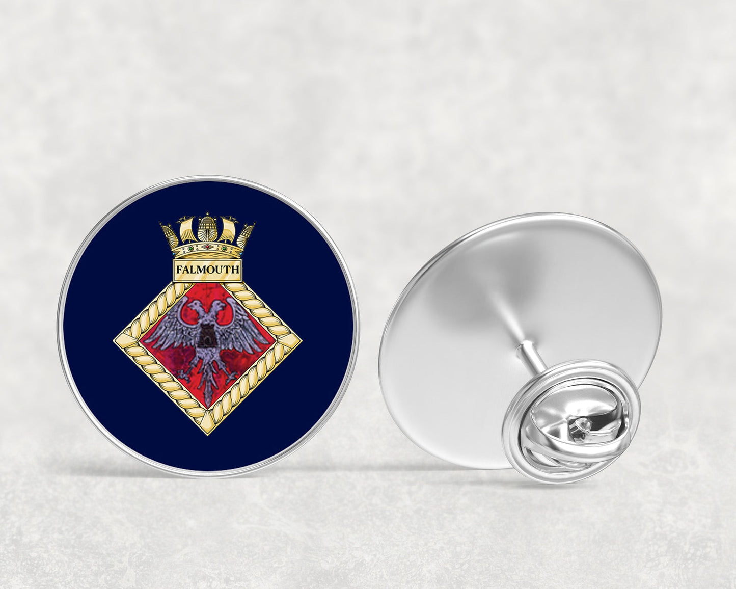HMS Falmouth - Lapel Pin