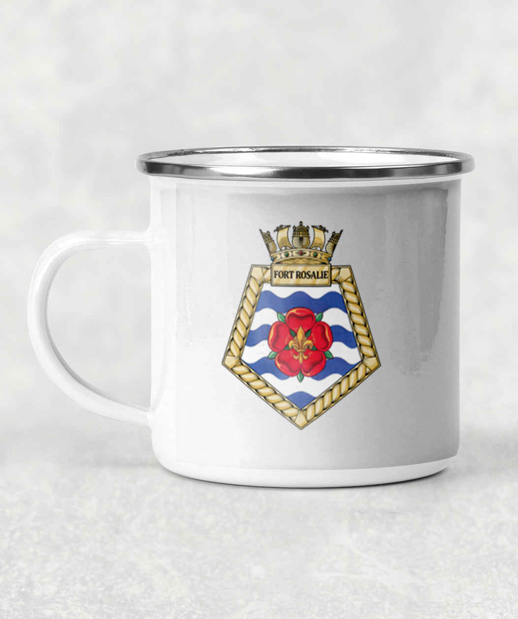 RFA Fort Rosalie - Enamel Mug