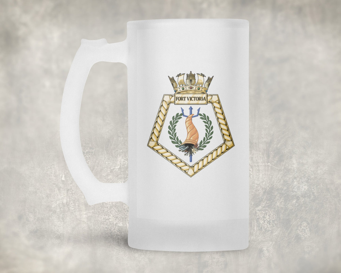 RFA Fort Victoria - Frosted Stein/Tankard/Beer Mug - Frosted Stein/Tankard/Beer Mug