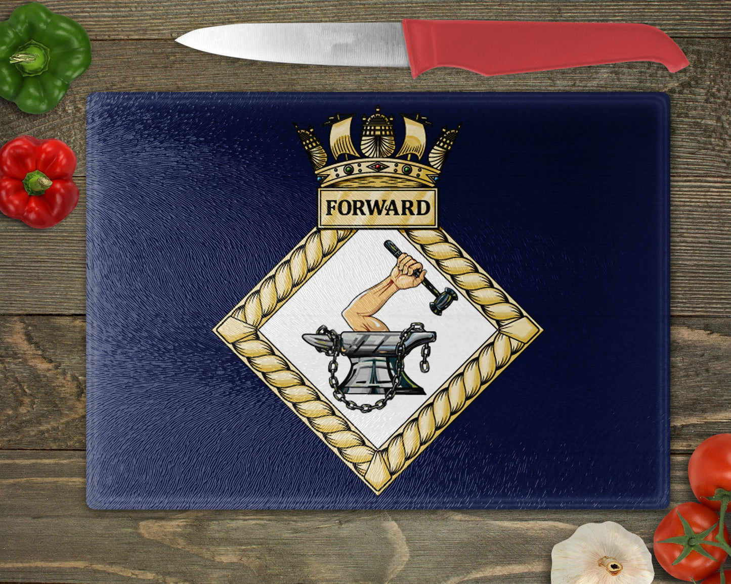 HMS Forward - Cutting Board