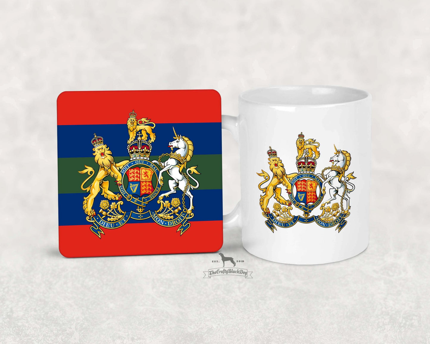 General Service Corps - MUG and COASTER SET KC