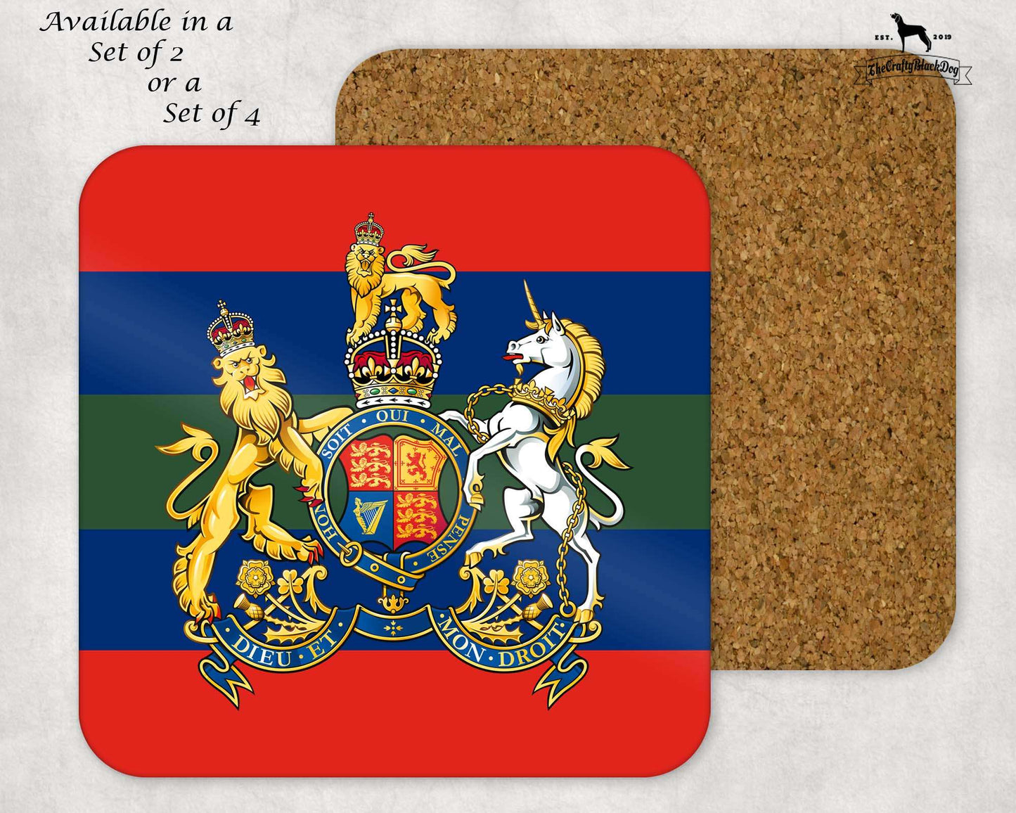 General Service Corps - COASTER SET (New King's Crown)