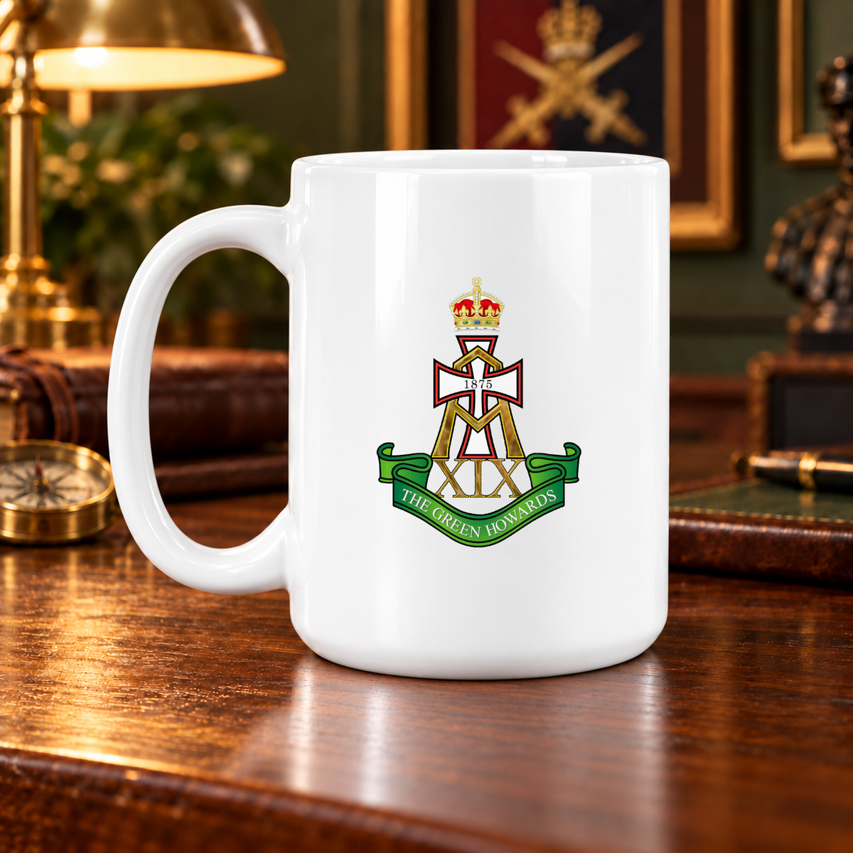 Green Howards - 15oz Mug | The Crafty Black Dog